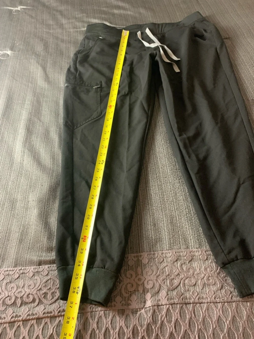 Figs Tansen Jogger Scrub Pants Technical Collection Black Extra Large